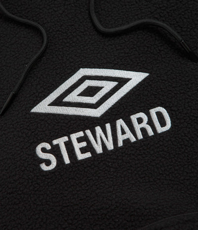 Umbro Steward Masked Polartec Fleece - Dark Grey