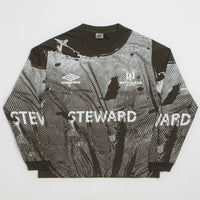 Umbro Steward Vest Long Sleeve T-Shirt - Dark Olive thumbnail