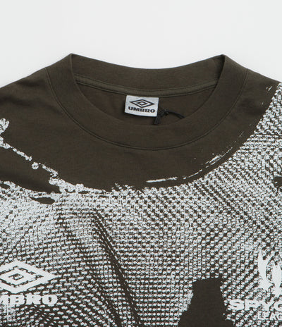 Umbro Steward Vest Long Sleeve T-Shirt - Dark Olive