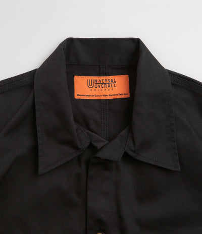 Universal Overall Classic Coverall Jacket in Black