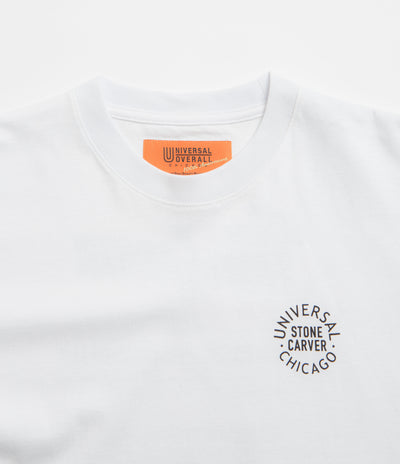 Universal Overall Historical Logo T-Shirt in White