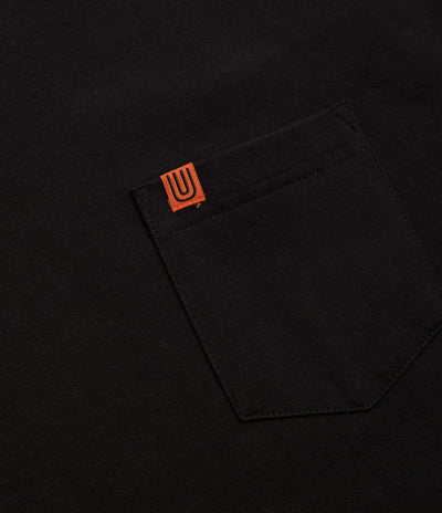 Universal Overall Pocket T-Shirt in Black