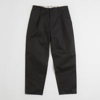 Universal Overall Type.05 Tuck Tapered Pants - Black thumbnail