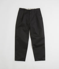 Universal Overall Type.05 Tuck Tapered Pants in Black