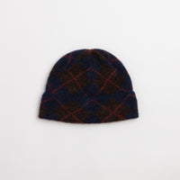 Universal Works Argyll Beanie - Navy thumbnail