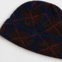 Universal Works Argyll Beanie - Navy thumbnail