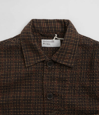 Universal Works Bakers C Jacket - Black / Olive