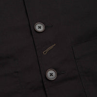 Universal Works Bakers Jacket - Black thumbnail