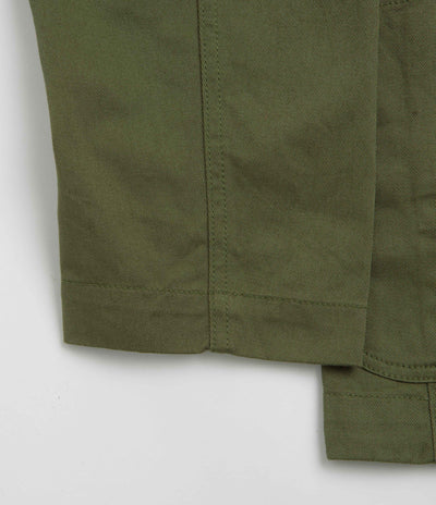 Universal Works Bakers Jacket - Light Olive