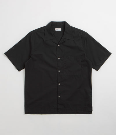 Universal Works Camp Shirt in Black
