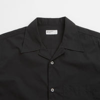 Universal Works Camp Shirt in Black thumbnail