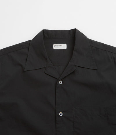 Universal Works Camp Shirt in Black