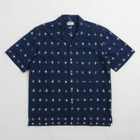 Universal Works Camp Shirt in Indigo thumbnail