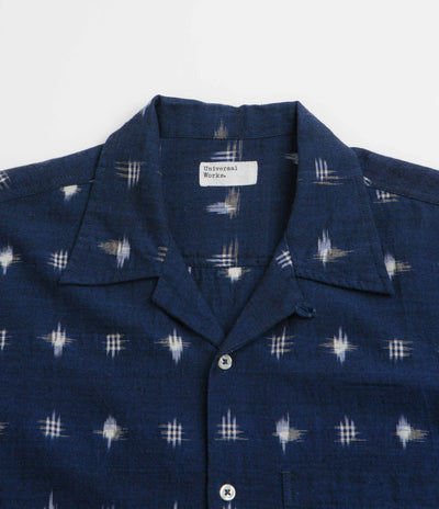 Universal Works Camp Shirt in Indigo