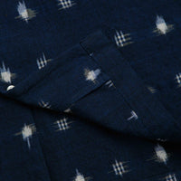 Universal Works Camp Shirt in Indigo thumbnail
