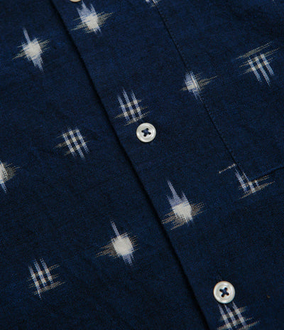 Universal Works Camp Shirt in Indigo
