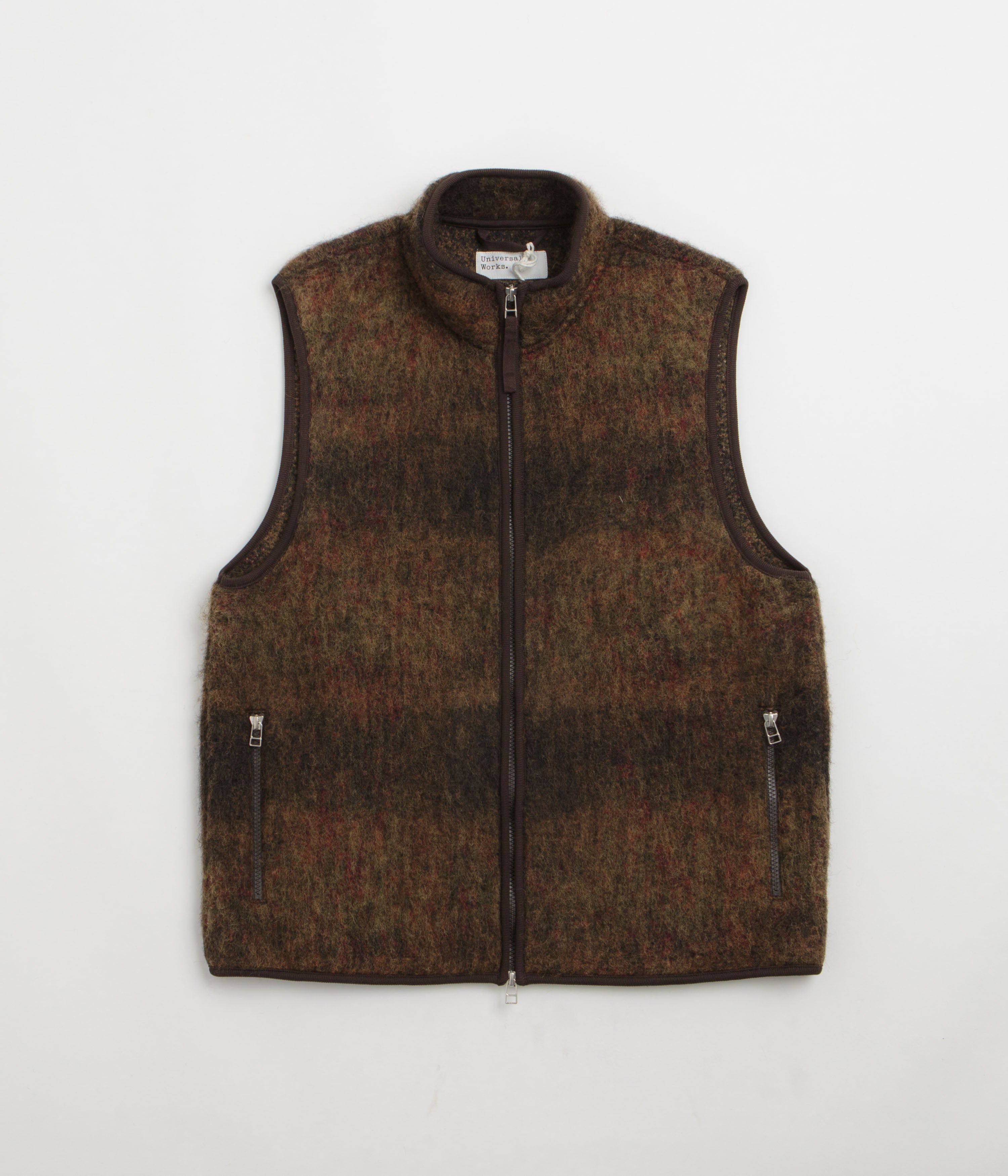 Universal Works Climbing Gilet in Brown