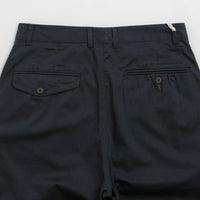 Universal Works Double Pleat Pants - Navy thumbnail
