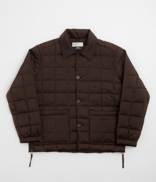 Universal Works x TAION Down Rams Jacket - Brown