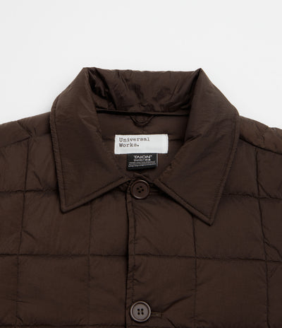 Universal Works x TAION Down Rams Jacket - Brown