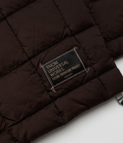 Universal Works x TAION Down Rams Jacket - Brown