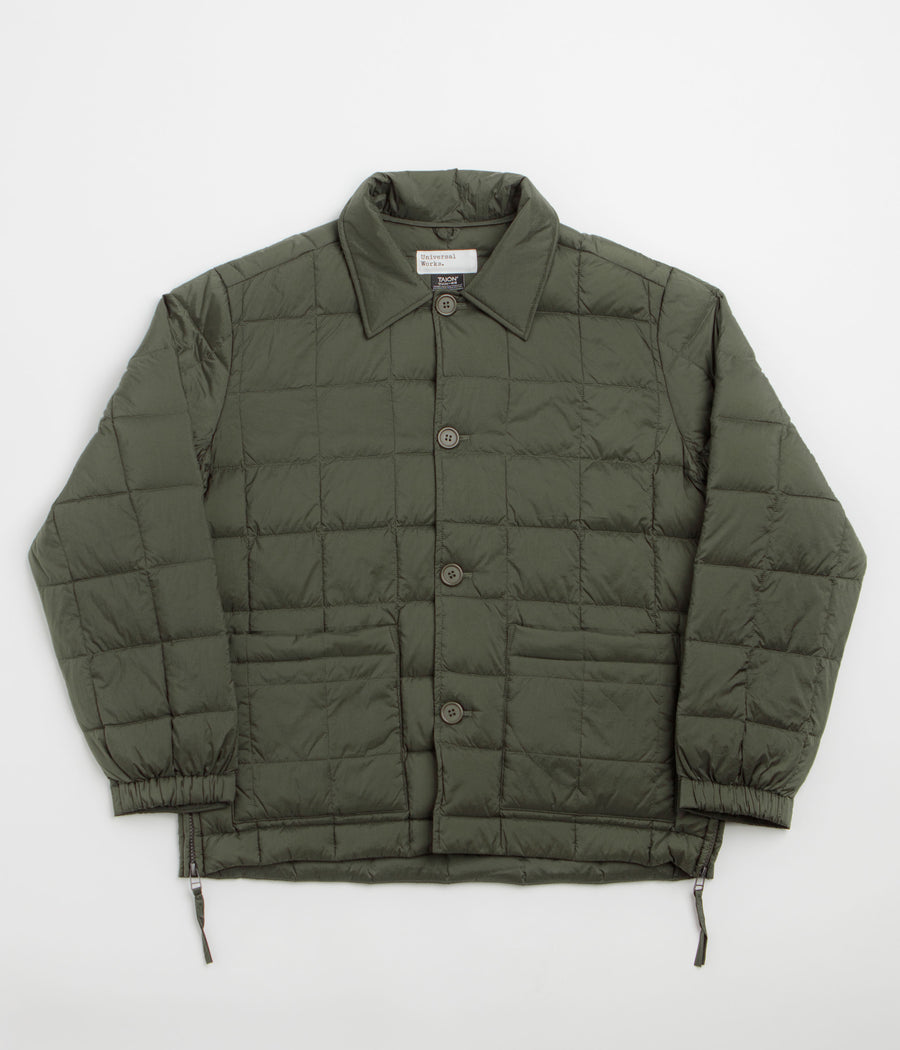 Universal Works x TAION Down Rams Jacket - Olive