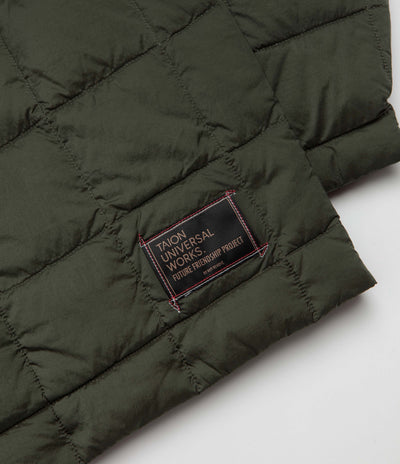 Universal Works x TAION Down Rams Jacket - Olive