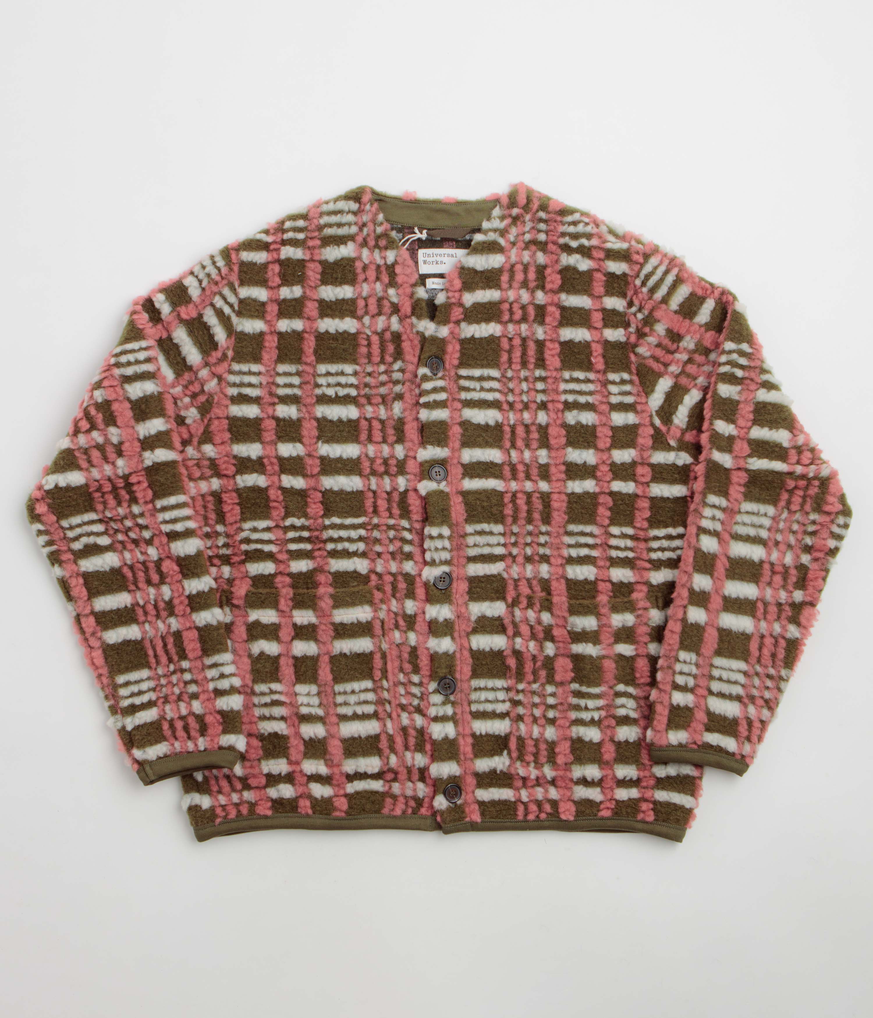 Universal Works Duomo Cardigan - Olive