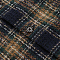 Universal Works Easy Jacket - Navy / Green thumbnail