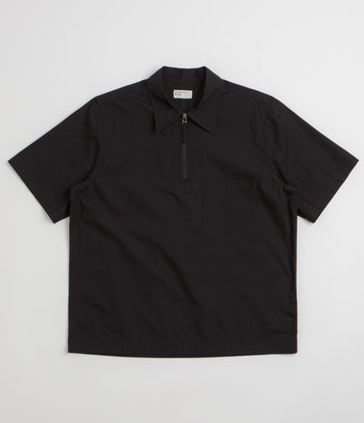 Universal Works Ewan Short Sleeve Shirt - Black