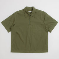 Universal Works Ewan Short Sleeve Shirt - Olive thumbnail