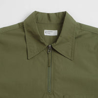 Universal Works Ewan Short Sleeve Shirt - Olive thumbnail