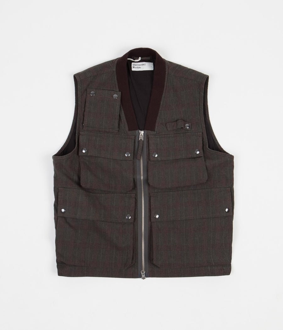 Universal Works Jojo Anglers Waistcoast in Grey