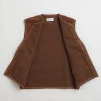 Universal Works Lancaster Gilet - Brown thumbnail