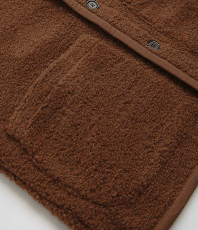 Universal Works Lancaster Gilet - Brown