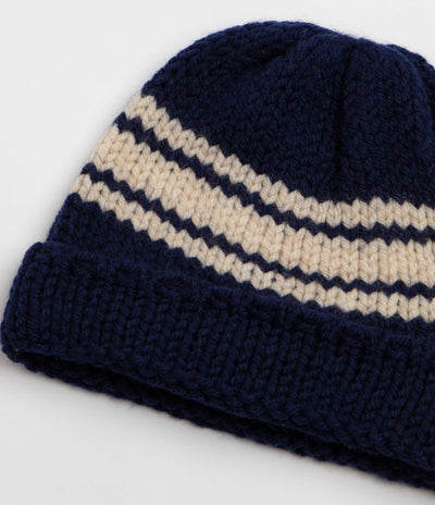 Universal Works Lenny Beanie - Navy