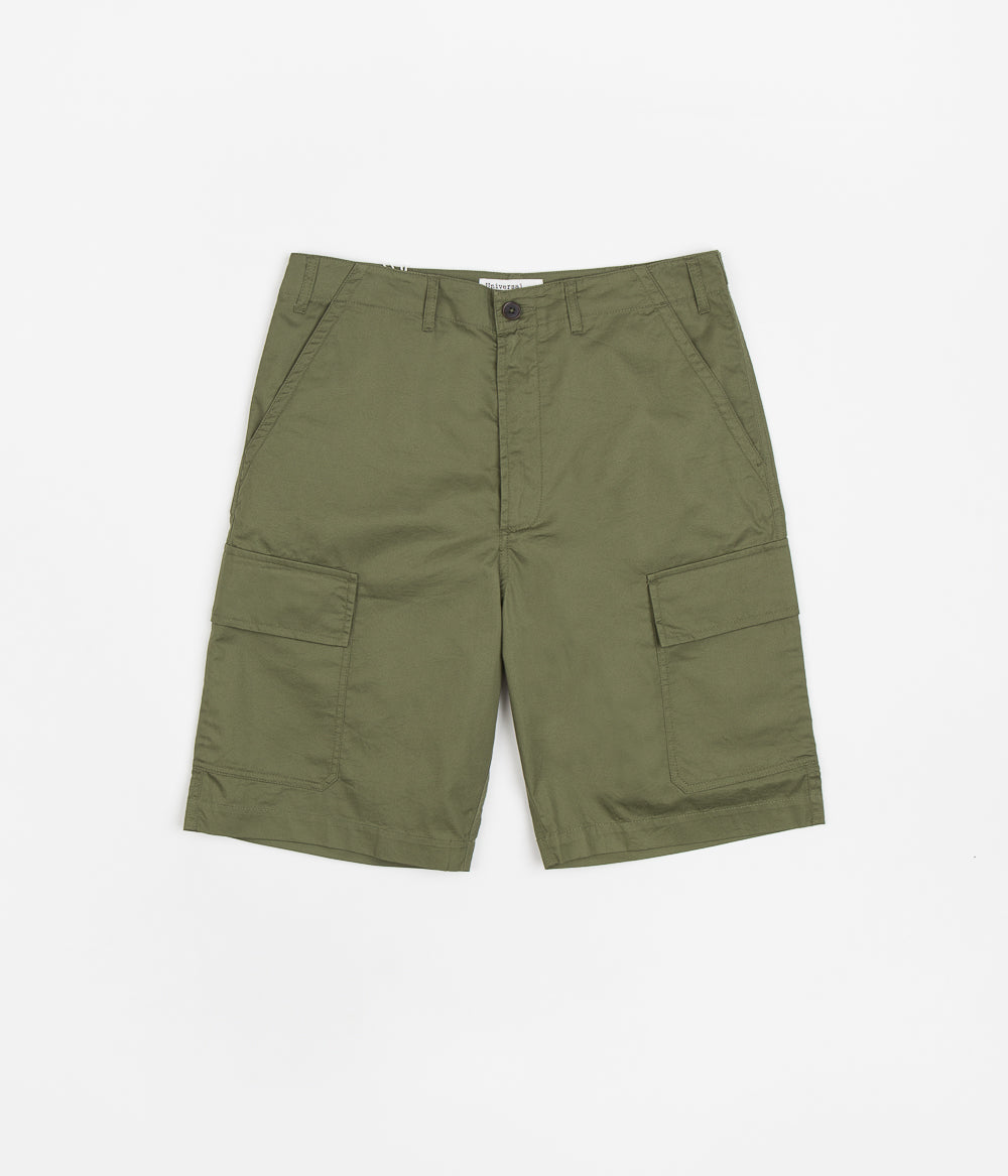 Universal Works MW Cargo Shorts in Olive