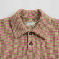 Universal Works Newlyn Short Sleeve Polo Shirt - Summer Oak thumbnail