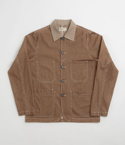 Universal Works OG Bakers Jacket in Brown