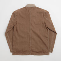 Universal Works OG Bakers Jacket in Brown thumbnail