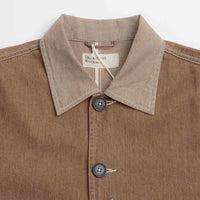 Universal Works OG Bakers Jacket in Brown thumbnail