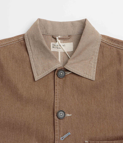 Universal Works OG Bakers Jacket in Brown