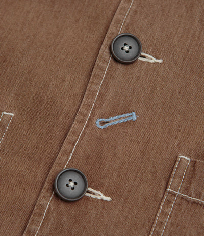 Universal Works OG Bakers Jacket in Brown