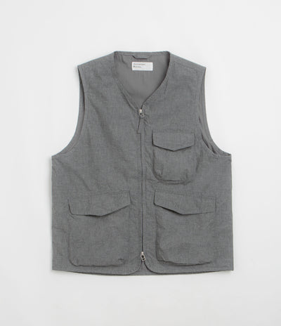 Universal Works Parachute Liner Gilet - Charcoal