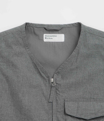 Universal Works Parachute Liner Gilet - Charcoal