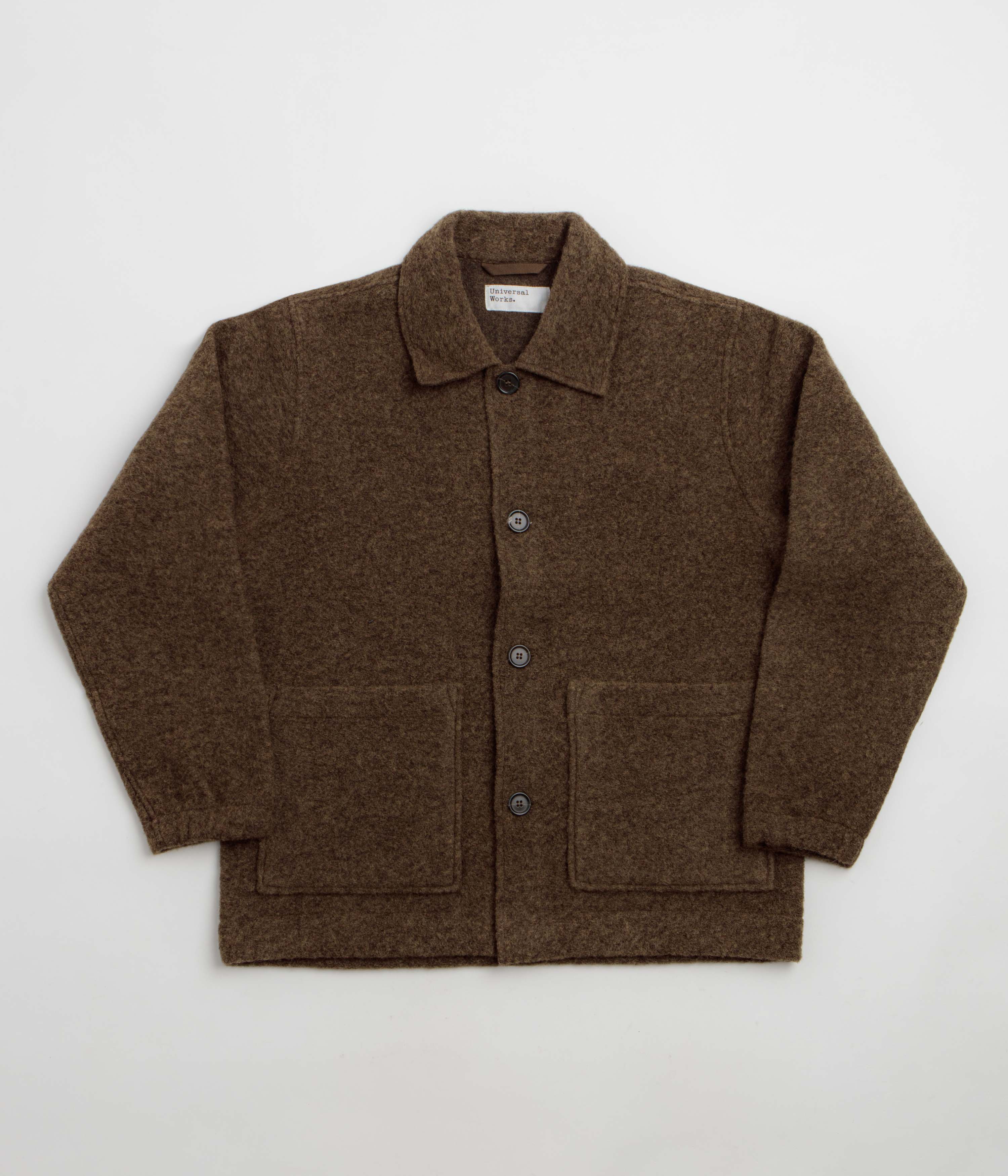 Universal Works Rams Jacket - Brown Marl