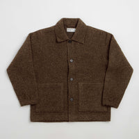 Universal Works Rams Jacket in Brown Marl thumbnail