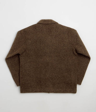 Universal Works Rams Jacket in Brown Marl