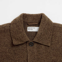Universal Works Rams Jacket in Brown Marl thumbnail