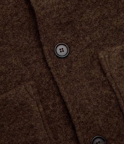 Universal Works Rams Jacket in Brown Marl
